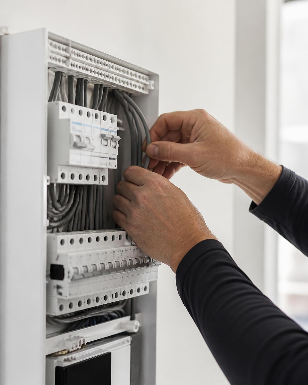 Elektrotechnische installatie door Vlaskamp Installatietechniek